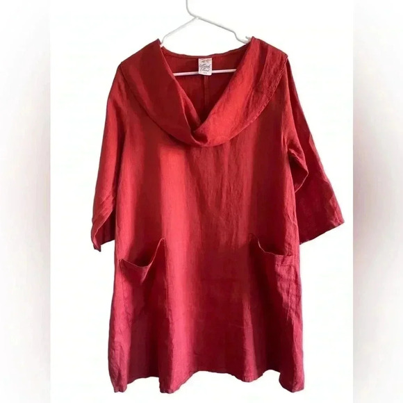Match Point Cowl Neck Tunic Dress M - Picture 1 of 8